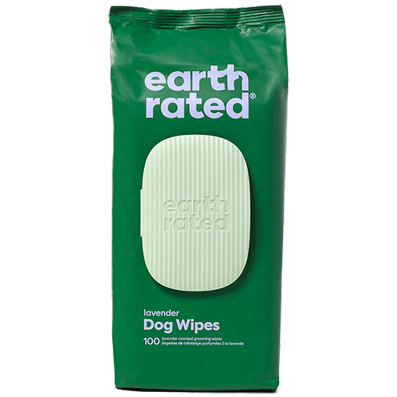 Earth Rated Lavender Dog Grooming Wipes, 100 Count