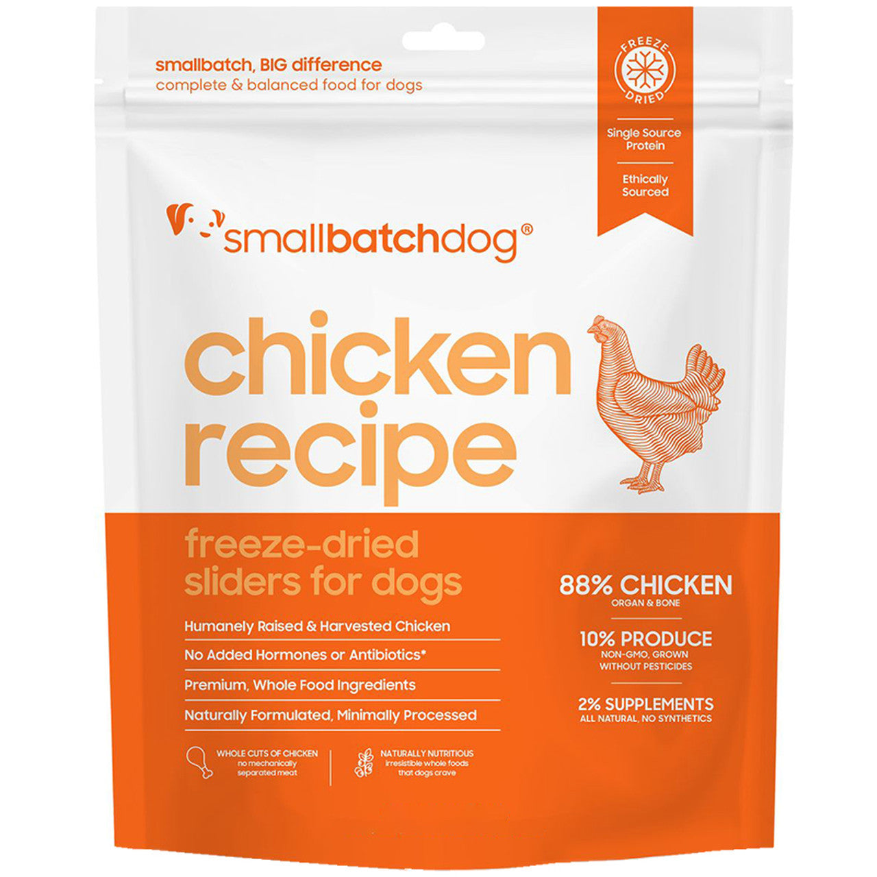 Smallbatch Chicken Batch Freeze-Dried Dog Food, 14 oz.