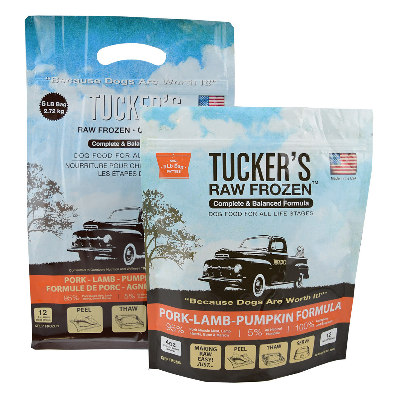 Tucker's Grain-Free Raw Frozen Dog Food, 6 lbs.