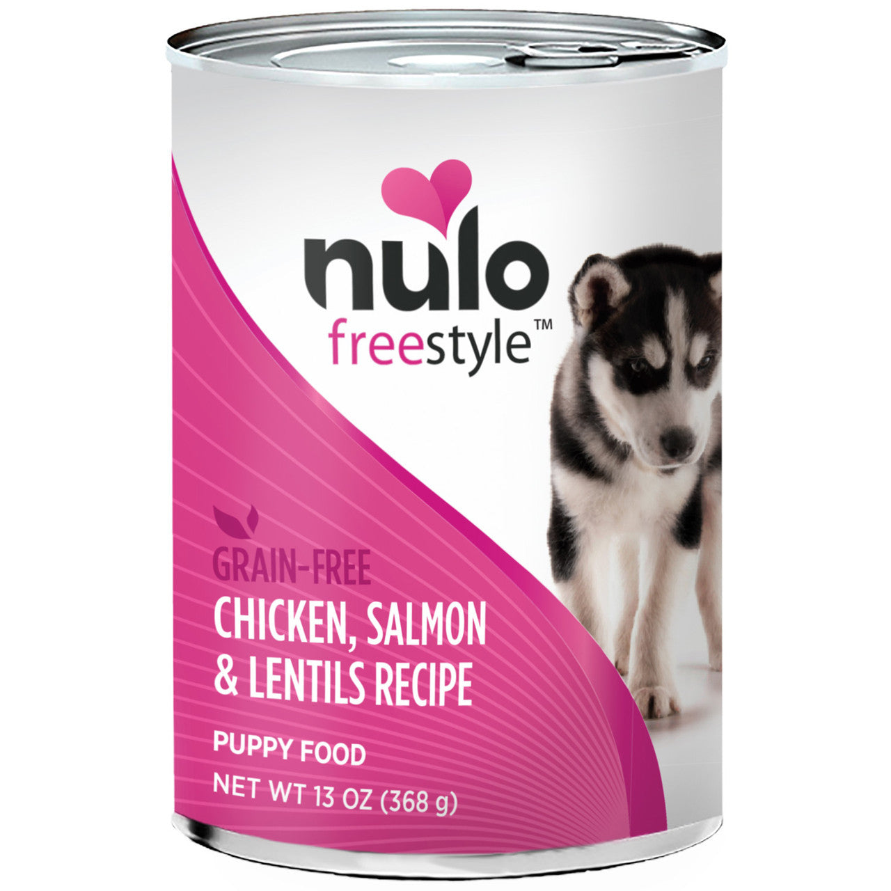 Nulo FreeStyle Chicken & Salmon Grain-Free Wet Puppy Food, 13 oz.