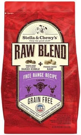 Stella & Chewy's Grass-Fed Lamb Recipe Raw Coated Kibble Dry Dog Food