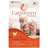 Earthborn Holistic Primitive Feline Grain-Free Dry Cat Food, 12.5 lbs.