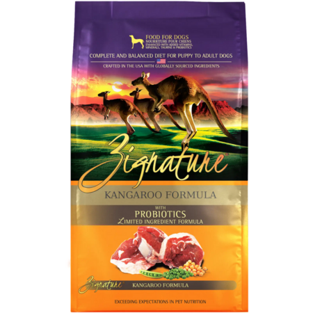 Zignature Select Cuts Kangaroo Formula Dry Dog Food, 25 lbs.
