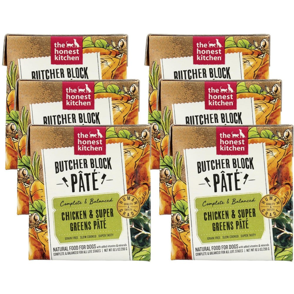 The Honest Kitchen Butcher Block Pate Chicken & Veggies Dog Food 10.5oz