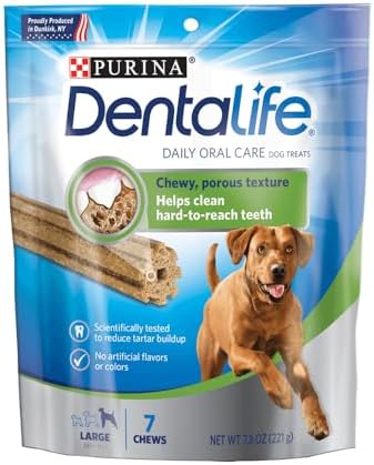 Edme-Petnsale Purina Dentalife Daily Oral Care Chicken Flavor Large Breed Dog Dental Chews – 18 Ct