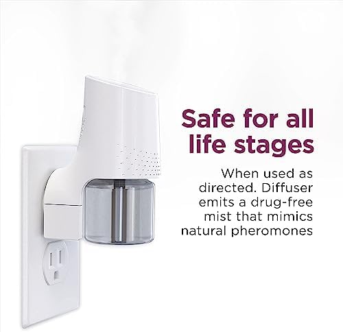 Comfort Zone Cat Calming Diffuser 30-Day Trial Kit (1 Diffuser & 1 Refill)