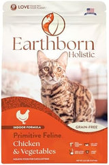 Earthborn Holistic Primitive Feline Grain-Free Natural Cat & Kitten Dry Food, 12.5 lbs.