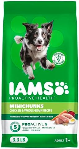 Iams ProActive Health Adult MiniChunks Dry Dog Food, 15 lbs.