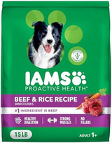 Iams ProActive Health Adult MiniChunks Dry Dog Food, 15 lbs.