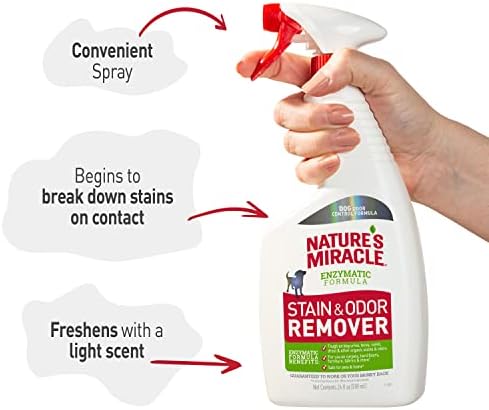 Nature's Miracle Stain & Odor Remover for Dogs, 32 oz.