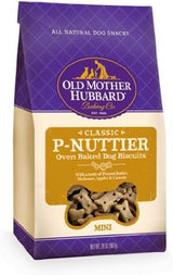 Old Mother Hubbard Classic Crunchy Puppy-Nuttier Small Oven Baked Carrot, Apple & Peanut Butter Dog Treats, 20 oz.