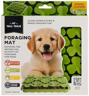 Edme-Petnsale Tall Tails Foraging Mat For Dogs - Green Can