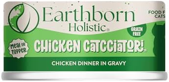 Earthborn Holistic Chicken Catcciatori All Stages Wet Cat Food, 5.5 oz.
