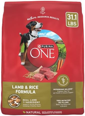 Purina ONE SmartBlend Natural Chicken & Rice Dry Dog Food, 8 lbs.
