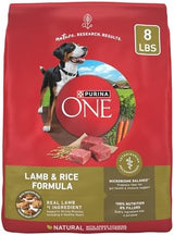 Purina ONE SmartBlend Natural Chicken & Rice Dry Dog Food, 8 lbs.
