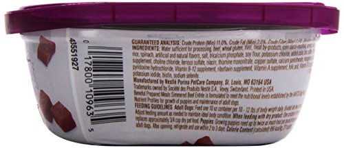 Purina Beneful Prepared Meals Beef Stew Wet Dog Food, 10 oz.
