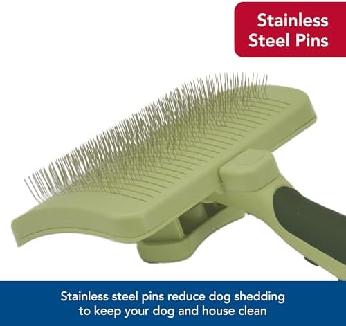 Safari Self-Cleaning Slicker Brush for Cats, 3.2 in.