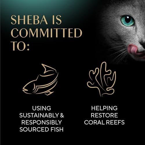 Sheba Perfect Portions Signature Seafood Entree Pate Wet Cat Food, 2.6 oz.