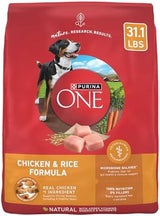 Purina ONE SmartBlend Natural Chicken & Rice Dry Dog Food, 8 lbs.