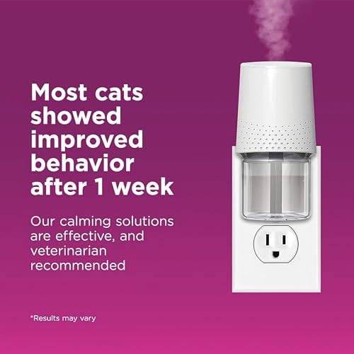 Comfort Zone Cat Calming Diffuser 30-Day Trial Kit (1 Diffuser & 1 Refill)