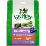 Greenies Petite Size Blueberry Flavor Dental Dog Treats, 12 oz. (20 Count)
