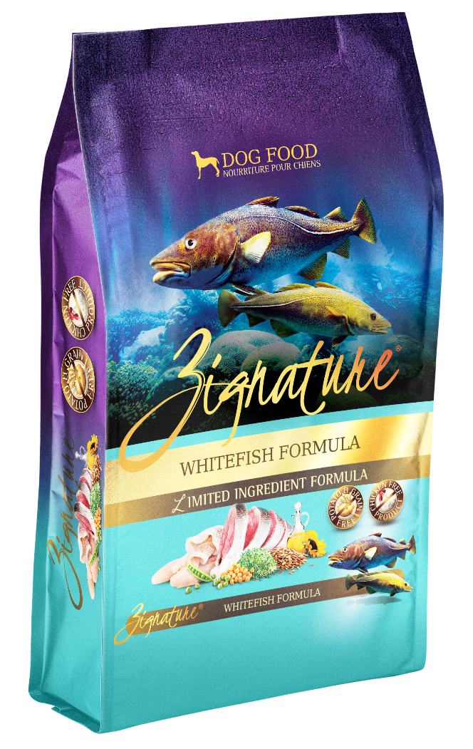 Zignature Whitefish Formula Grain-Free Dog Food 12.5-Lb