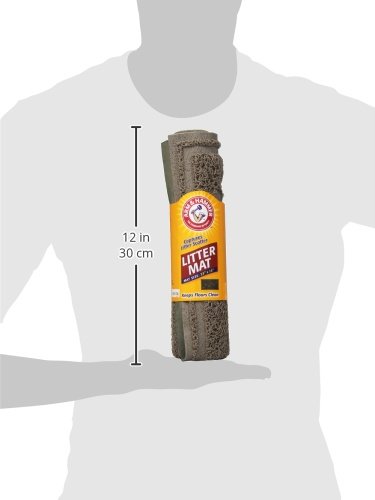 Arm & Hammer Litter Mat With Paw Design 23 By 13-Inch Cat