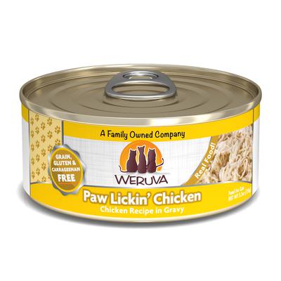 Weruva Paw Lickin' Chicken Wet Cat Food, 5.5 oz.