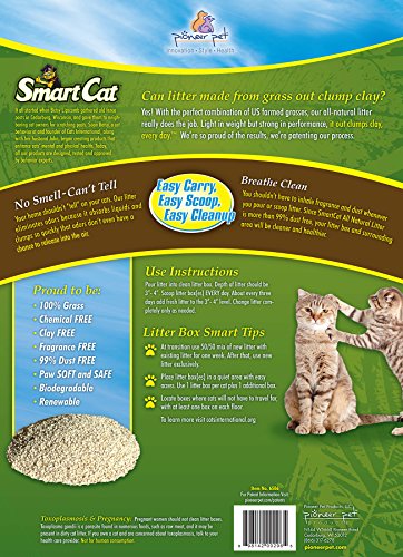 SmartCat All Natural Clumping Cat Litter, 20 lbs.