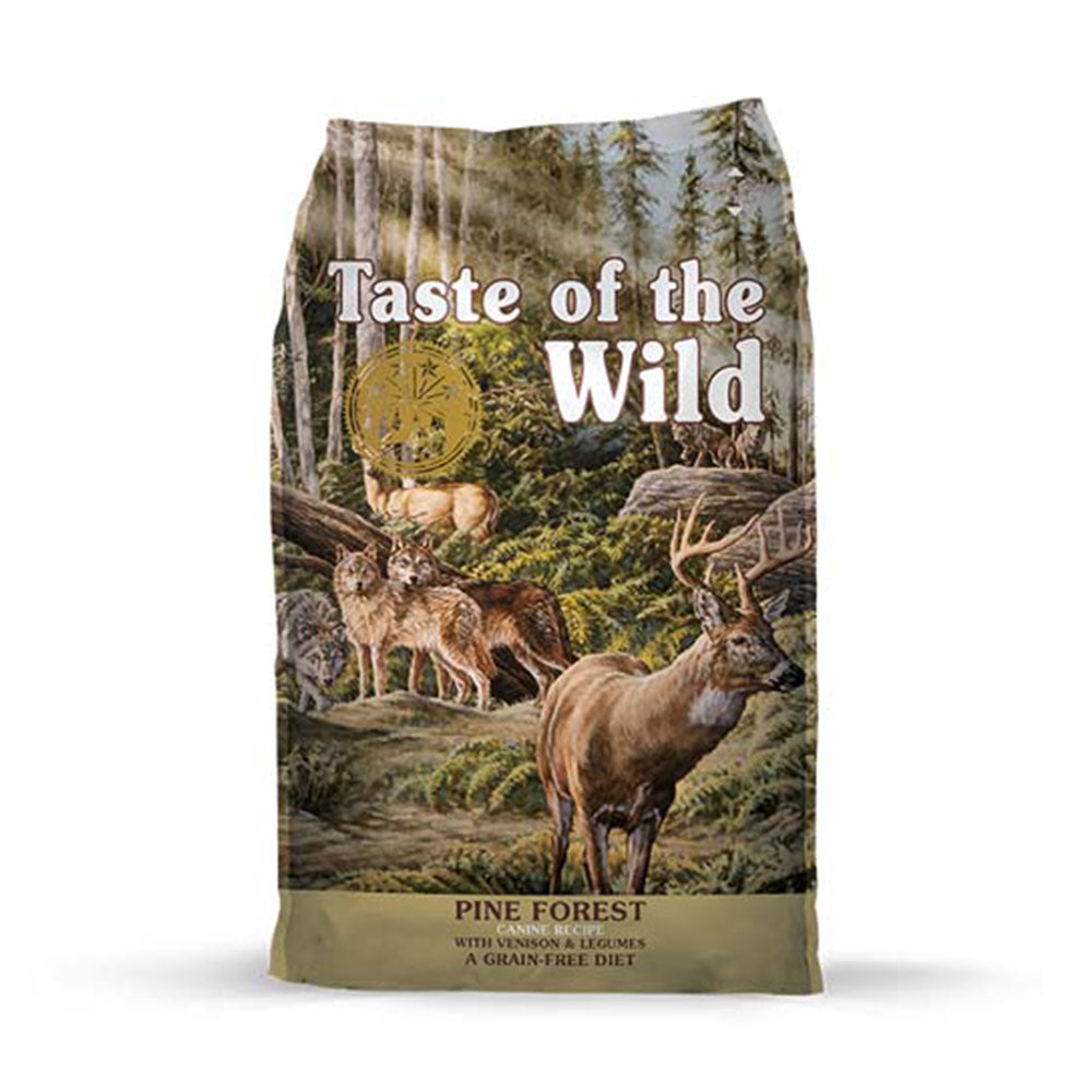 Taste of the Wild Pine Forest Venison Dry Dog Food, 28 lbs.