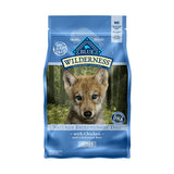 Blue Buffalo Wilderness High Protein Chicken Recipe Dry Puppy Food 24lb