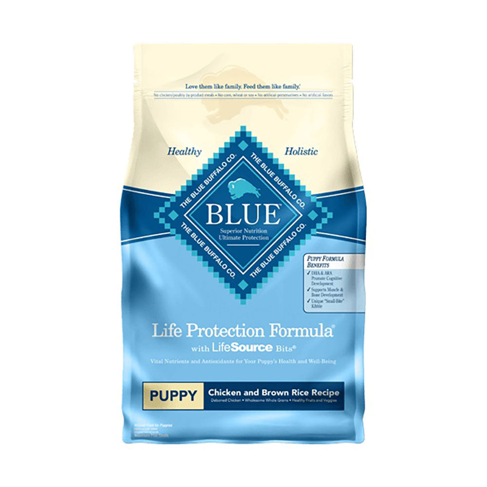 Blue Buffalo Life Protection Formula Chicken & Brown Rice Dry Puppy Food 30lb
