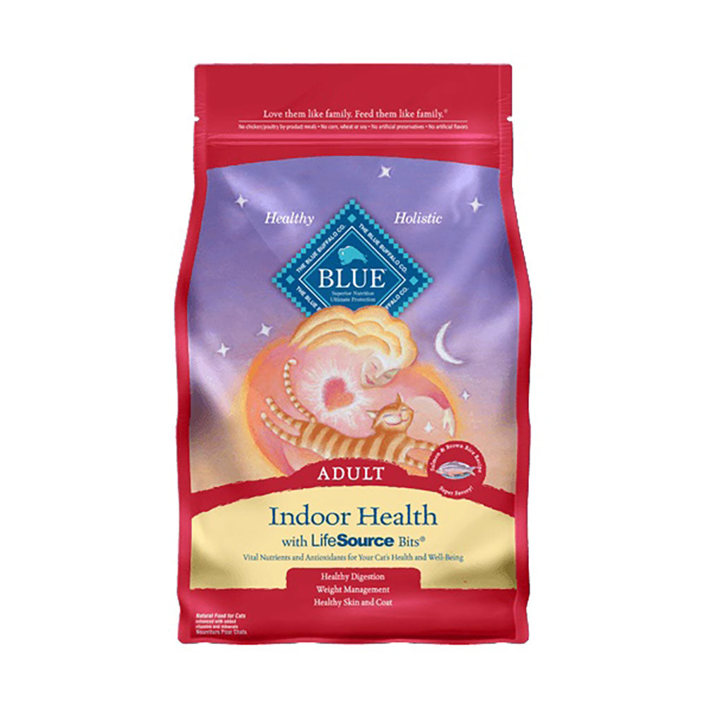 Blue Buffalo Tastefuls Indoor Salmon Dry Cat Food, 7 lbs.