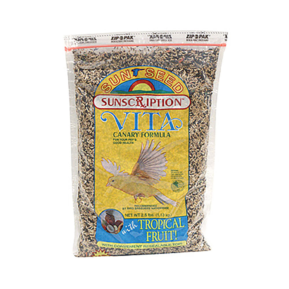 Sunseed Vita Canary Bird Food, 2.5 lbs.