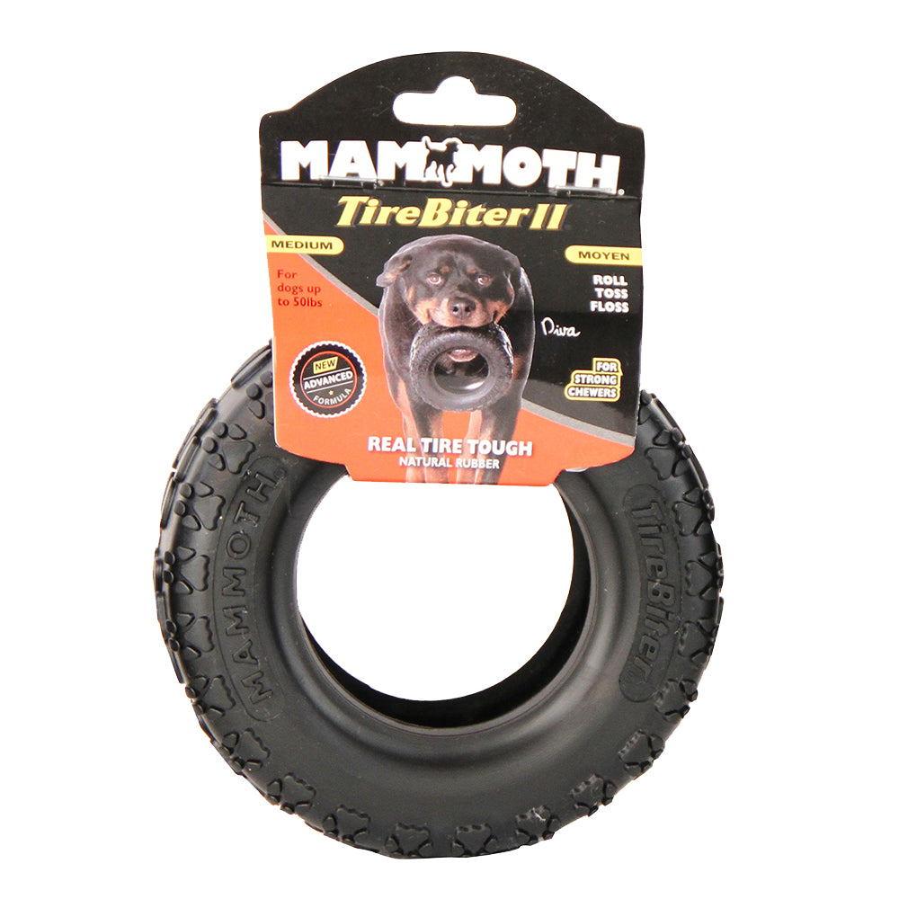 Mammoth TireBiter Advanced Rubber Dog Toy, Size 5