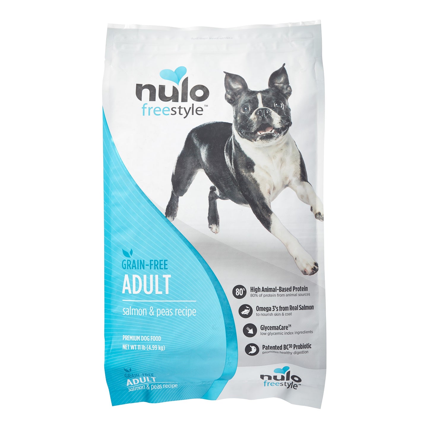Nulo FreeStyle Salmon & Peas Grain-Free Adult Dry Dog Food, 11 lbs.