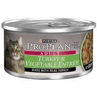 Purina Pro Plan Turkey & Vegetable Wet Cat Food, 3 oz.