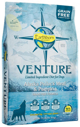 Venture Earthborn Holistic Dog Food Pollock & Pumpkin 25 Lb