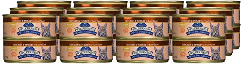 Blue Buffalo Wilderness Wild Delights Chicken & Turkey Canned Cat Food, 5.5 oz.