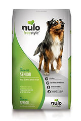 Nulo Senior Dog Food, Trout & Sweet Potato, 24-Lb Bag