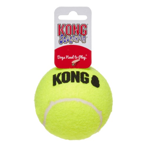Kong Squeakair Large Squeaker Tennis Ball Dog Toy