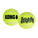 KONG SqueakAir Tennis Balls Dog Toy, Large (2 Count)