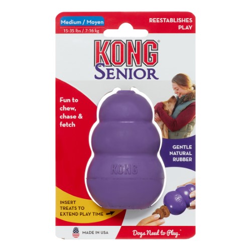 KONG Classic Senior Dog Toy, Medium