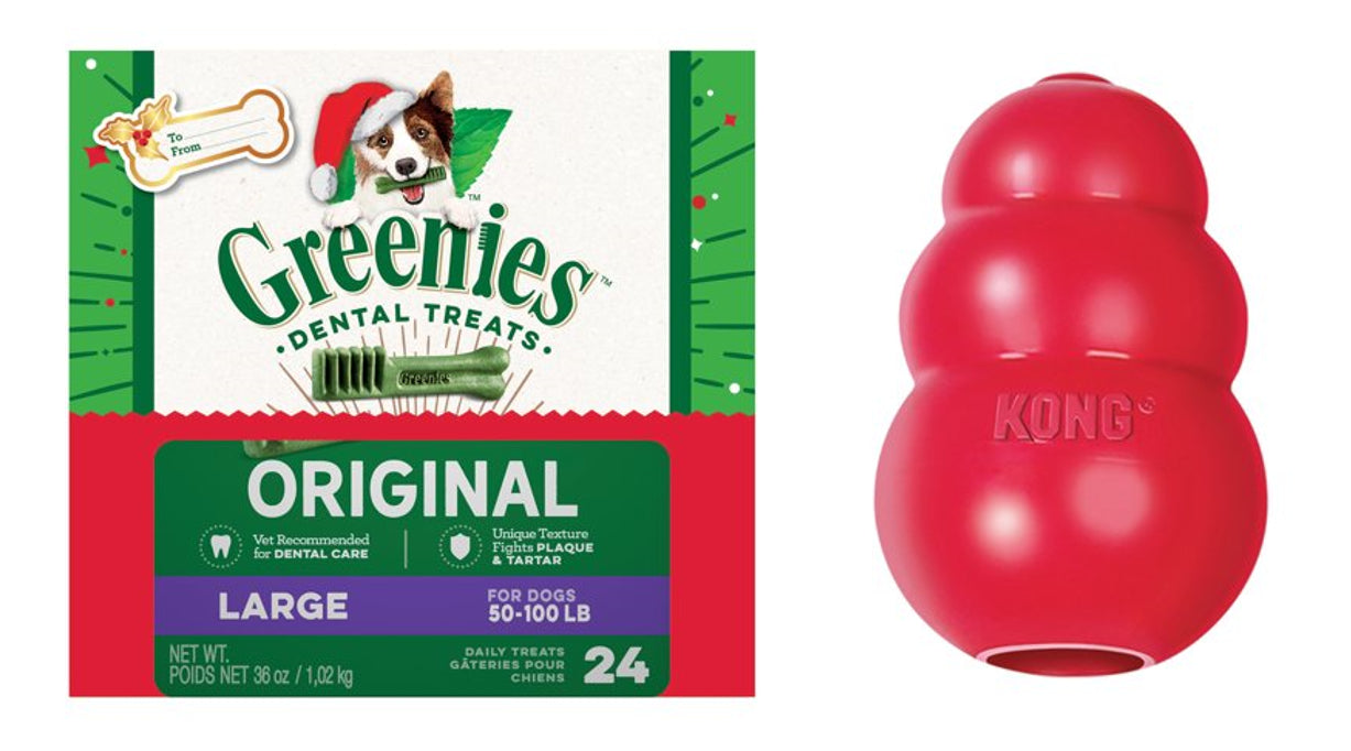 Kong Classic Large Rubber Dog Toy For Average Chewers