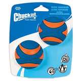 Chuckit ! Ultra Squeaker Ball Medium, Pack Of 2 For Dogs