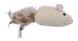 Turbo Natural Mouse Cat Toy, 3.75 in.