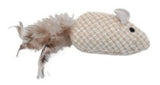 Turbo Natural Mouse Cat Toy, 3.75 in.