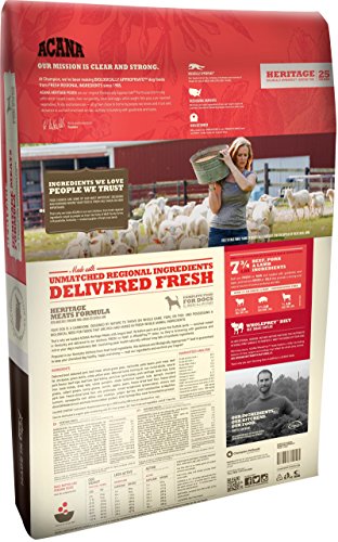 Acana Red Meat Dry Dog Food, 4.5 lbs Bag