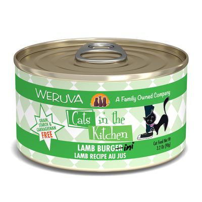 Cats in the Kitchen Lamb Burgini Lamb Au Jus Wet Cat Food, 3.2 oz.