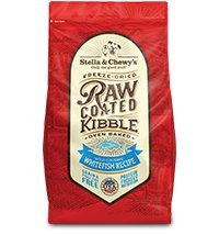 Stella & Chewy's Raw Coated Whitefish Recipe Kibble Dry Dog Food, 3.5 lbs.